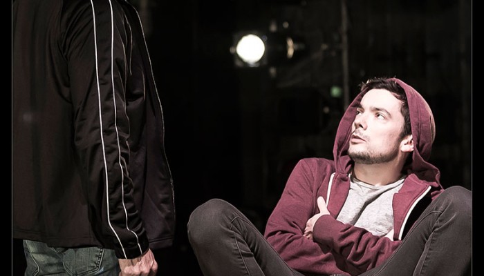 Blair Williams and Paul Dunn in PIG. Photo by Jeremy Mimnagh.